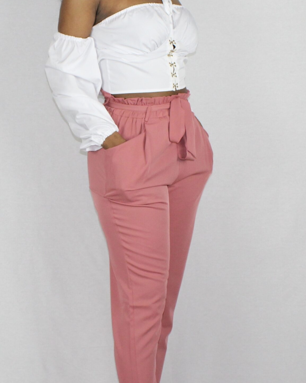 Pink Paperboy Trousers - Image 3